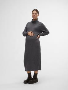 MAMA.LICIOUS vente-kjole -Medium Grey Melange - 20019606