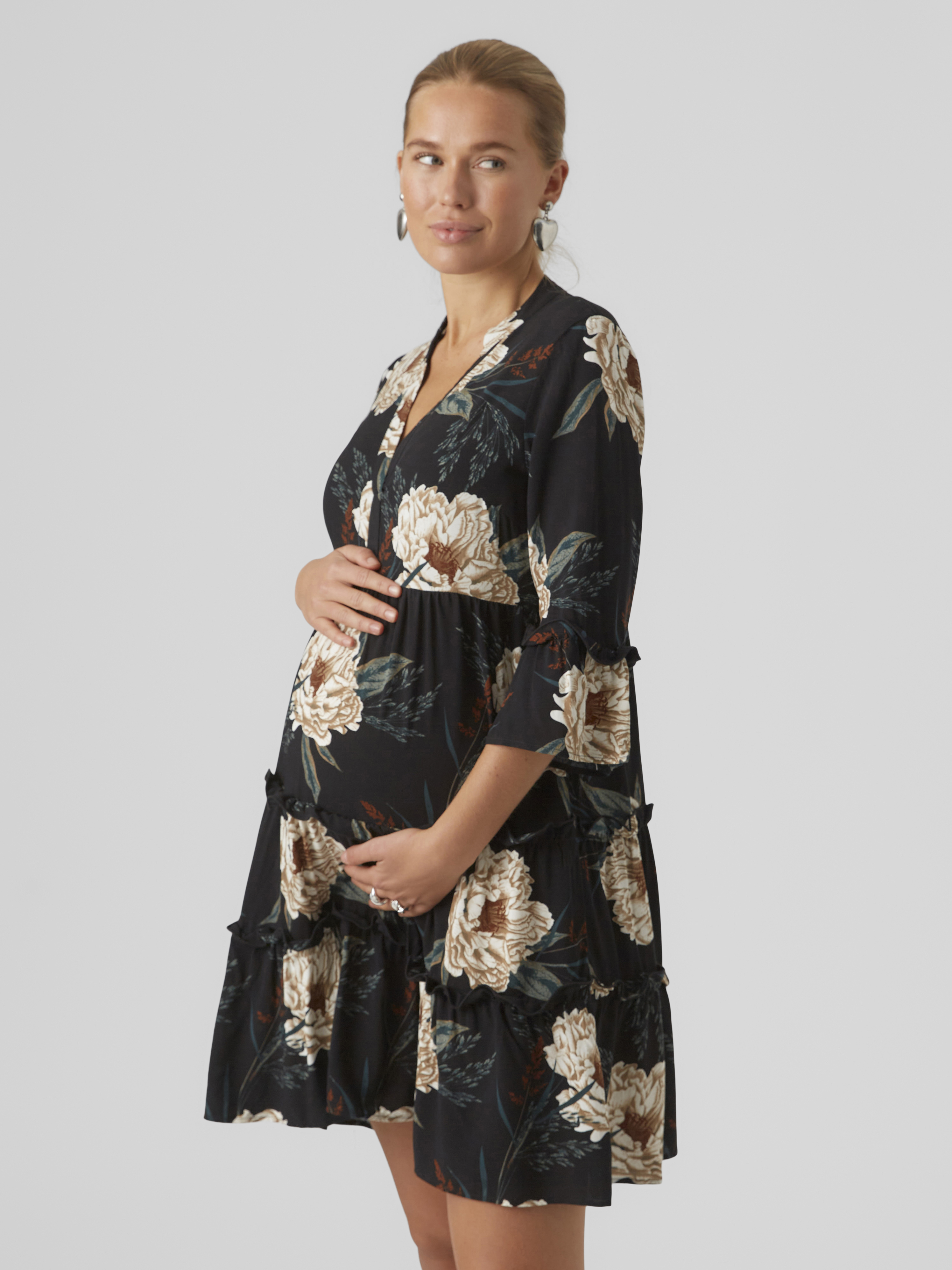 MAMA.LICIOUS Maternity-dress -Black - 20019641