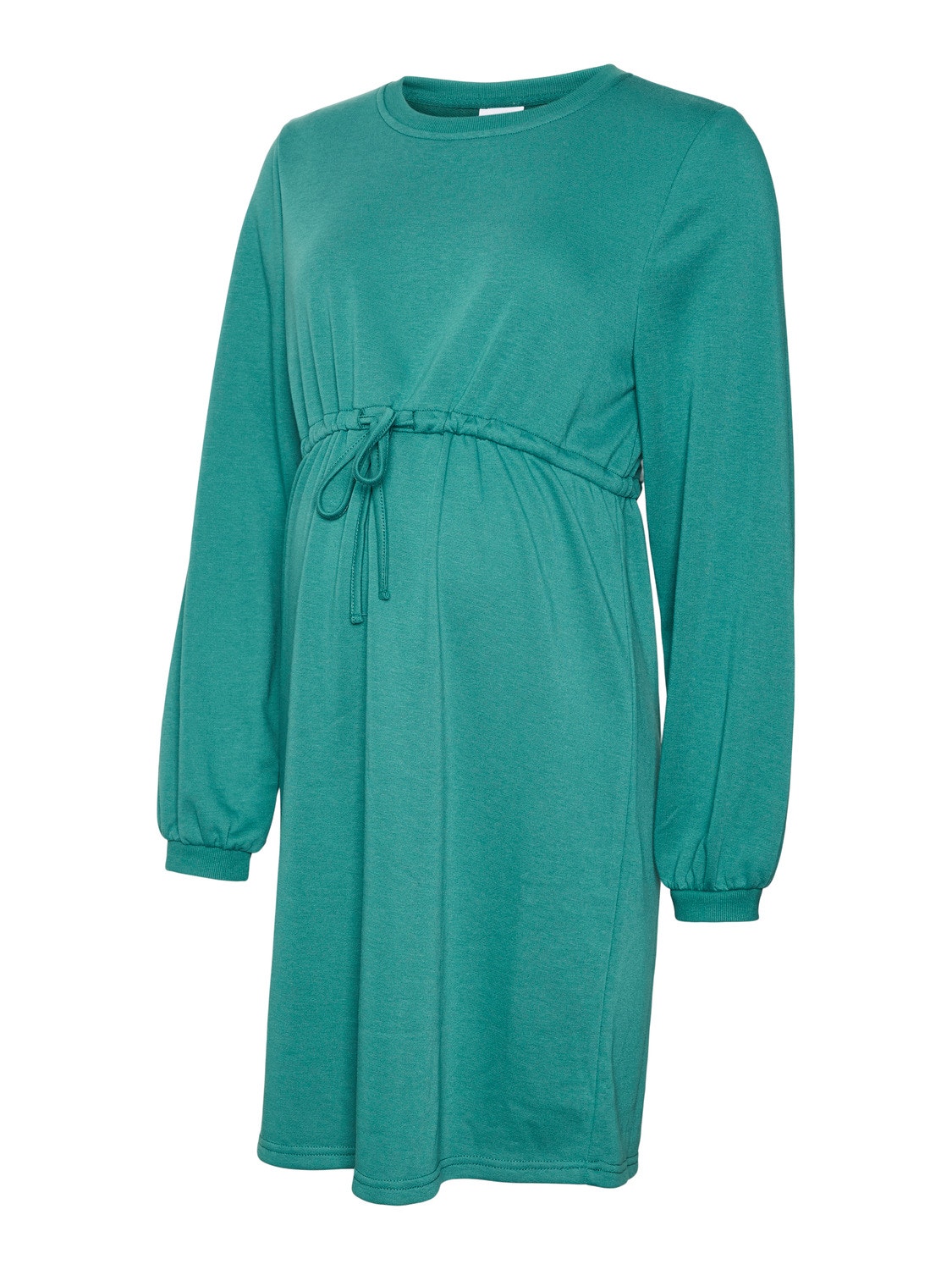 MAMA.LICIOUS Vestido corto Corte regular Cuello en U -Antique Green - 20019651