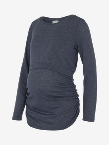 MAMA.LICIOUS Zwangerschaps-top -Navy Blazer - 20019690