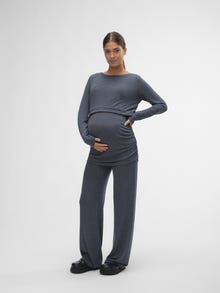 MAMA.LICIOUS Zwangerschaps-top -Navy Blazer - 20019690