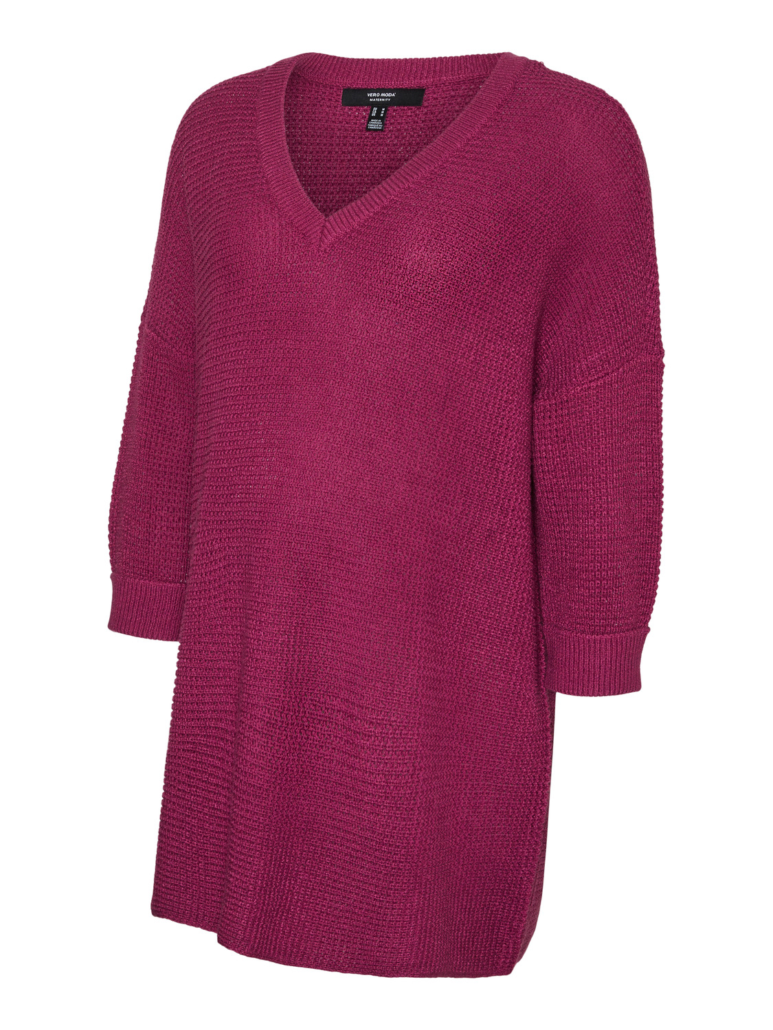 MAMA.LICIOUS Knitted maternity-pullover -Boysenberry - 20019703