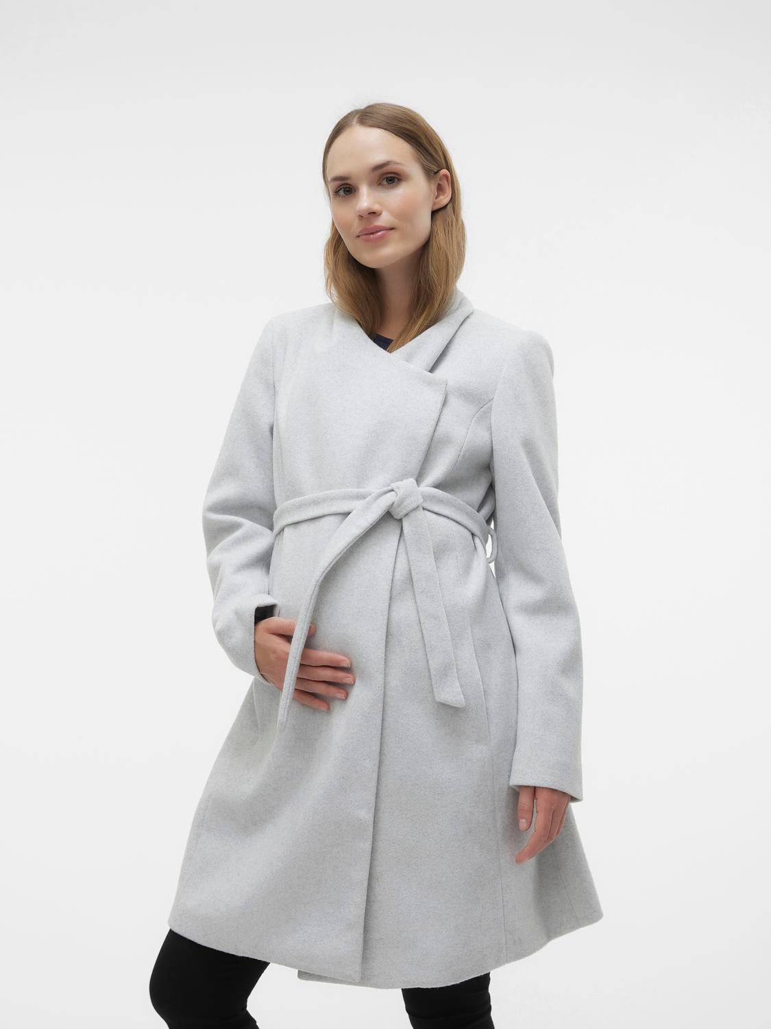 Maternity wool coat sale