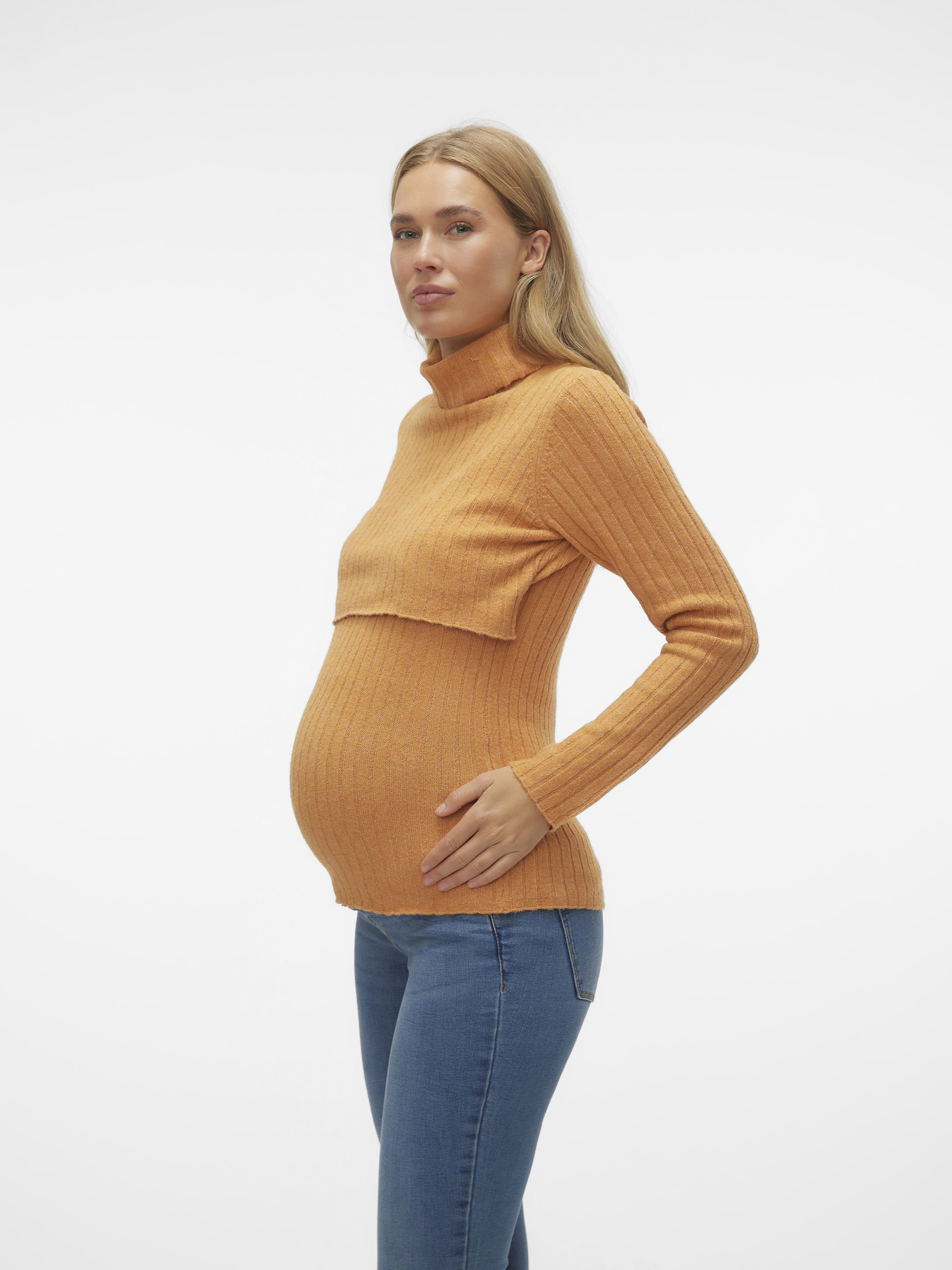 MAMA.LICIOUS Knitted maternity-pullover - 20019752