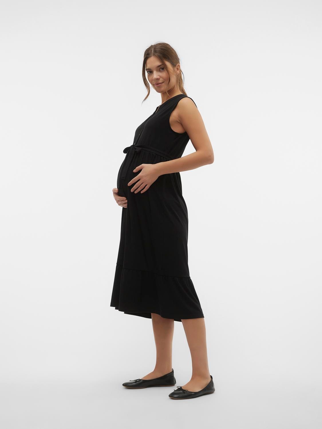 MAMA.LICIOUS Maternity-dress -Black - 20019812