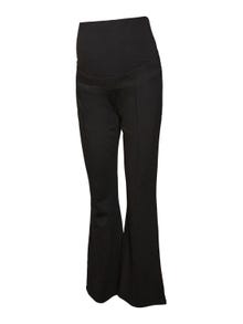 MAMA.LICIOUS Pantalones Corte regular Tiro alto -Black - 20019818