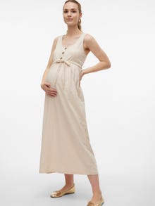 MAMA.LICIOUS MLIVY Umstandskleid -French Oak - 20019824