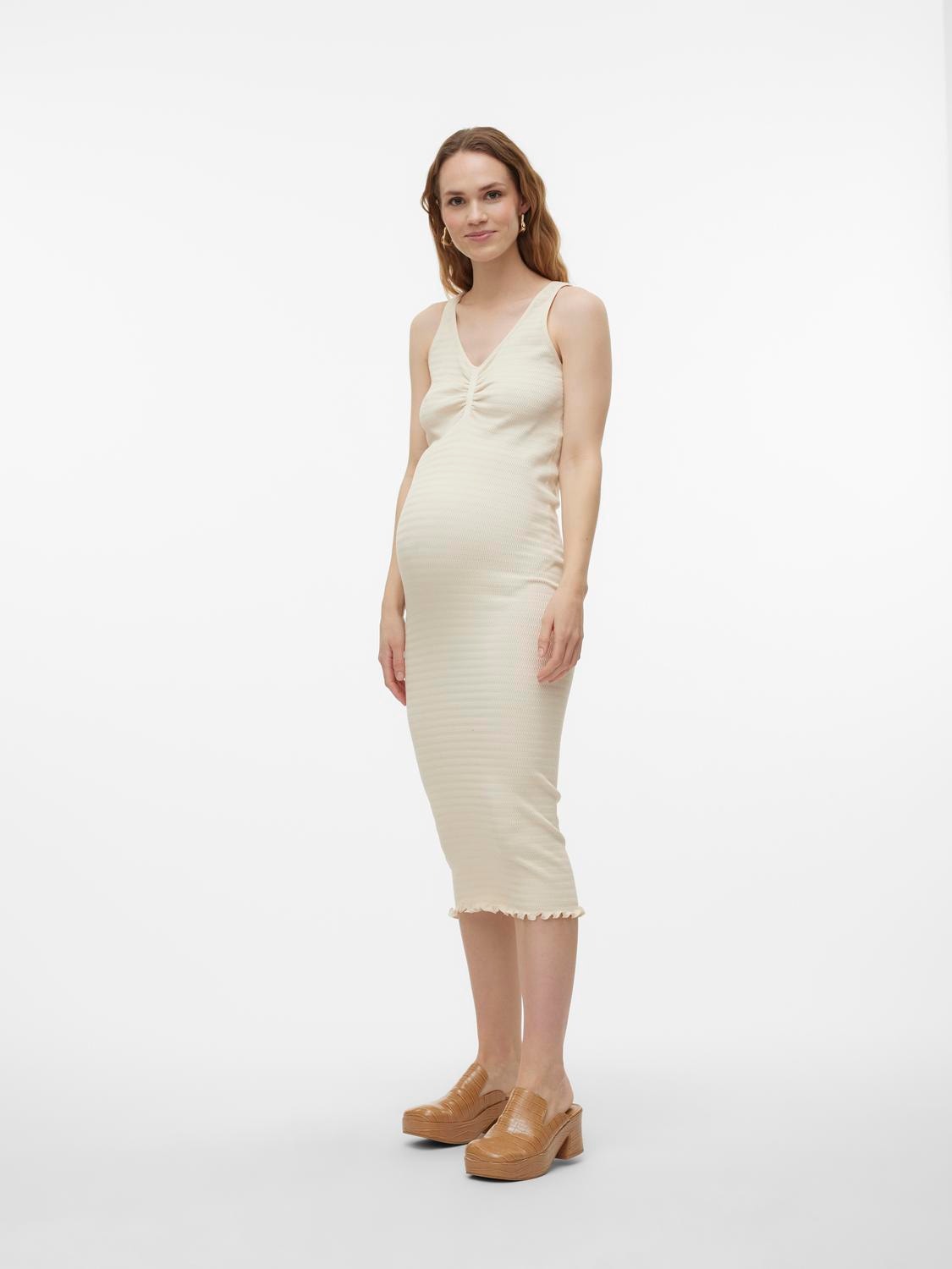 MAMA.LICIOUS Maternity-dress -Birch - 20019851