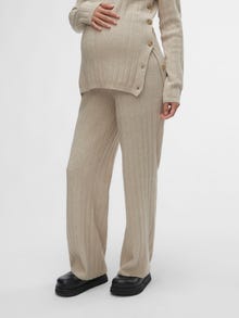 MAMA.LICIOUS Gebreide Zwangerschaps-broek -French Oak - 20019857