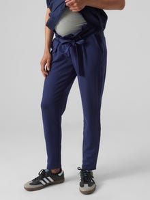MAMA.LICIOUS Pantalons Loose Fit -Navy Blazer - 20019897