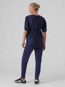 MAMA.LICIOUS Pantalones Corte loose -Navy Blazer - 20019897