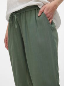 MAMA.LICIOUS Pantalons Regular Fit -Laurel Wreath - 20019900