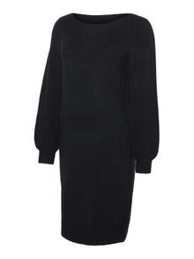 MAMA.LICIOUS Vestito in maglia -Black - 20019901