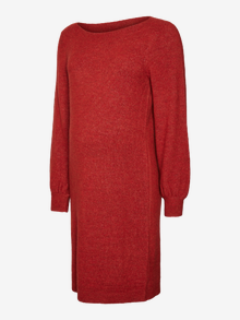 MAMA.LICIOUS VMMLEFILE Vestido de Maternidad -Red Ochre - 20019901