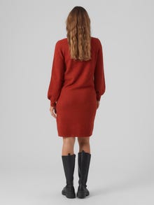 MAMA.LICIOUS VMMLEFILE Vestido de Maternidad -Red Ochre - 20019901