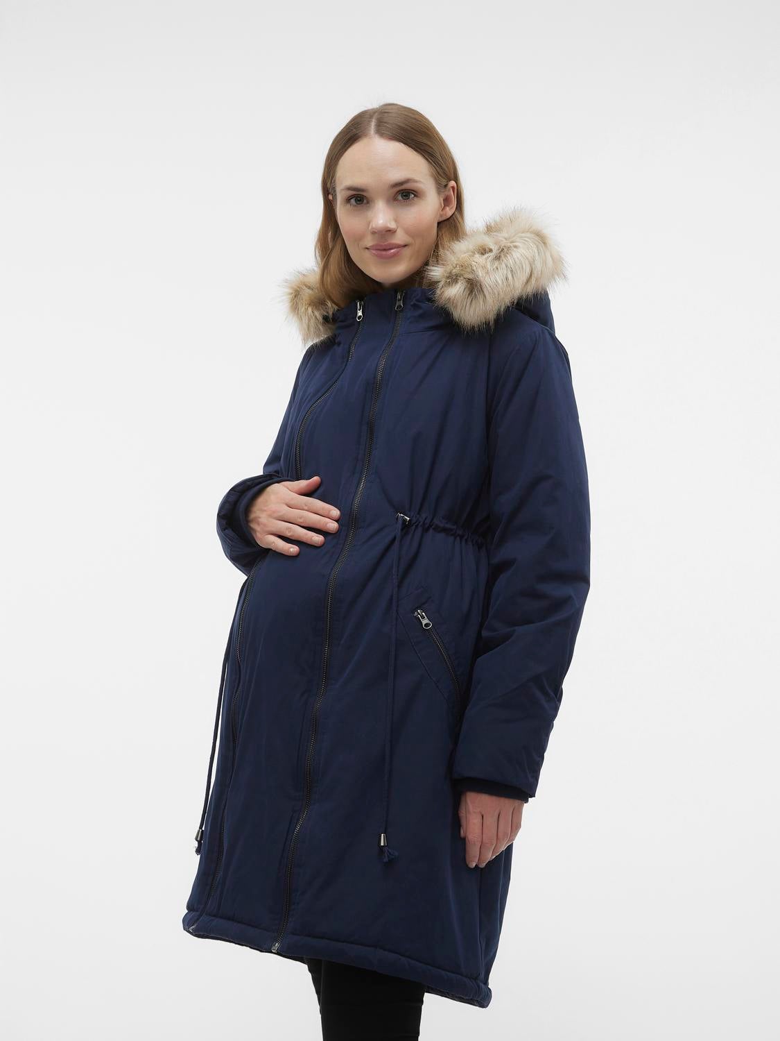 Maternity-coat