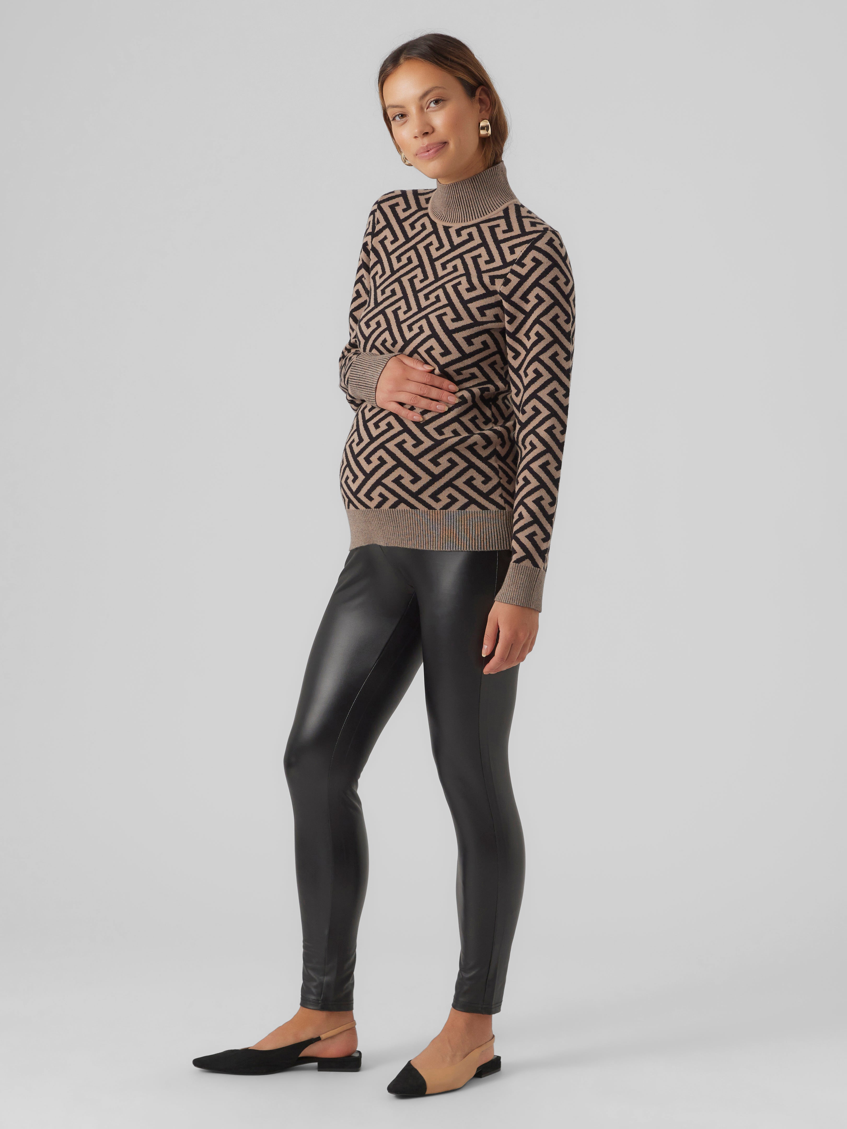 Skinny Fit Hohe Taille Leggings