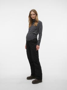 MAMA.LICIOUS Pantalones de esquí Chaqueta de maternidad -Black - 20019957
