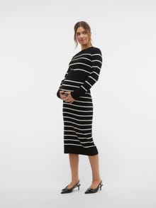 MAMA.LICIOUS Knitted maternity-pullover -Black - 20019984