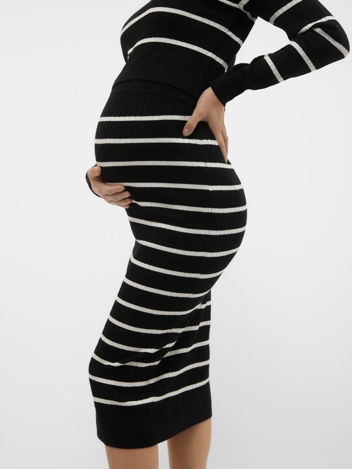 MAMA.LICIOUS Maternity-skirt -Black - 20019985