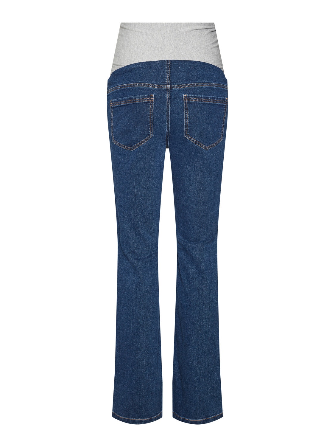 MAMA.LICIOUS Jeans Jegging Fit Vita media -Dark Blue Denim - 20020014