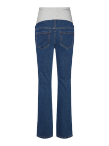 MAMA.LICIOUS Jeans Jegging Fit -Dark Blue Denim - 20020014