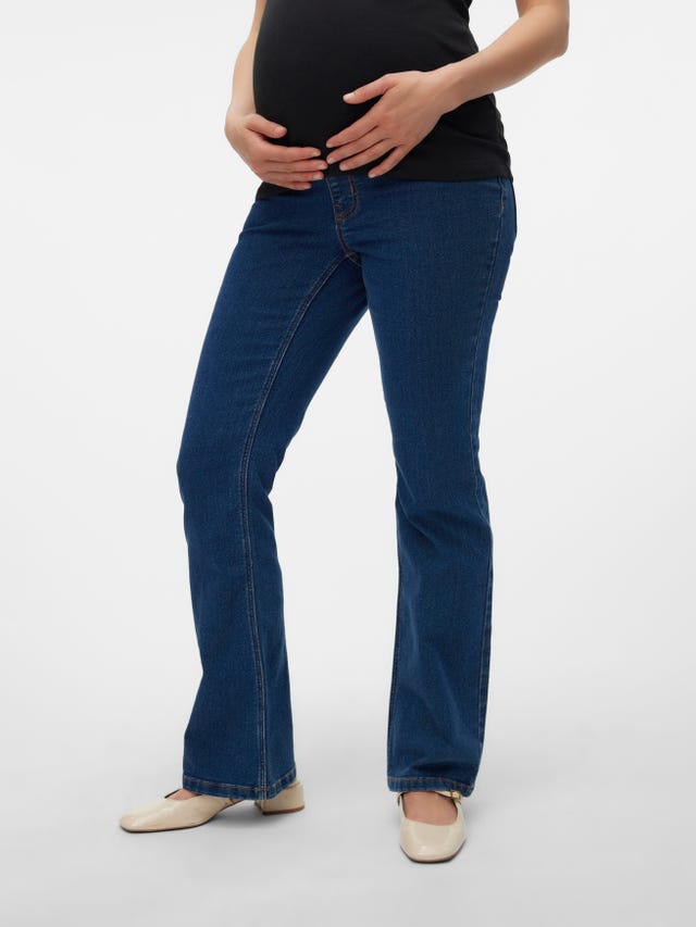 MAMA.LICIOUS Krój jegginsy Średnia talia Jeans - 20020014