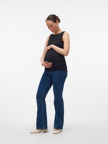 MAMA.LICIOUS Jeans Jegging Fit -Dark Blue Denim - 20020014
