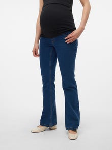 MAMA.LICIOUS Jeans Jegging Fit -Dark Blue Denim - 20020014