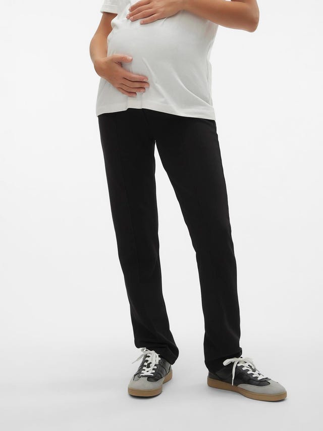 MAMA.LICIOUS Pantaloni Slim Straight Fit Vita alta - 20020018