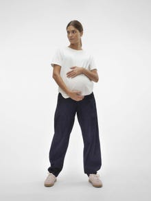 MAMA.LICIOUS Maternity-jeans -Dark Blue Denim - 20020036