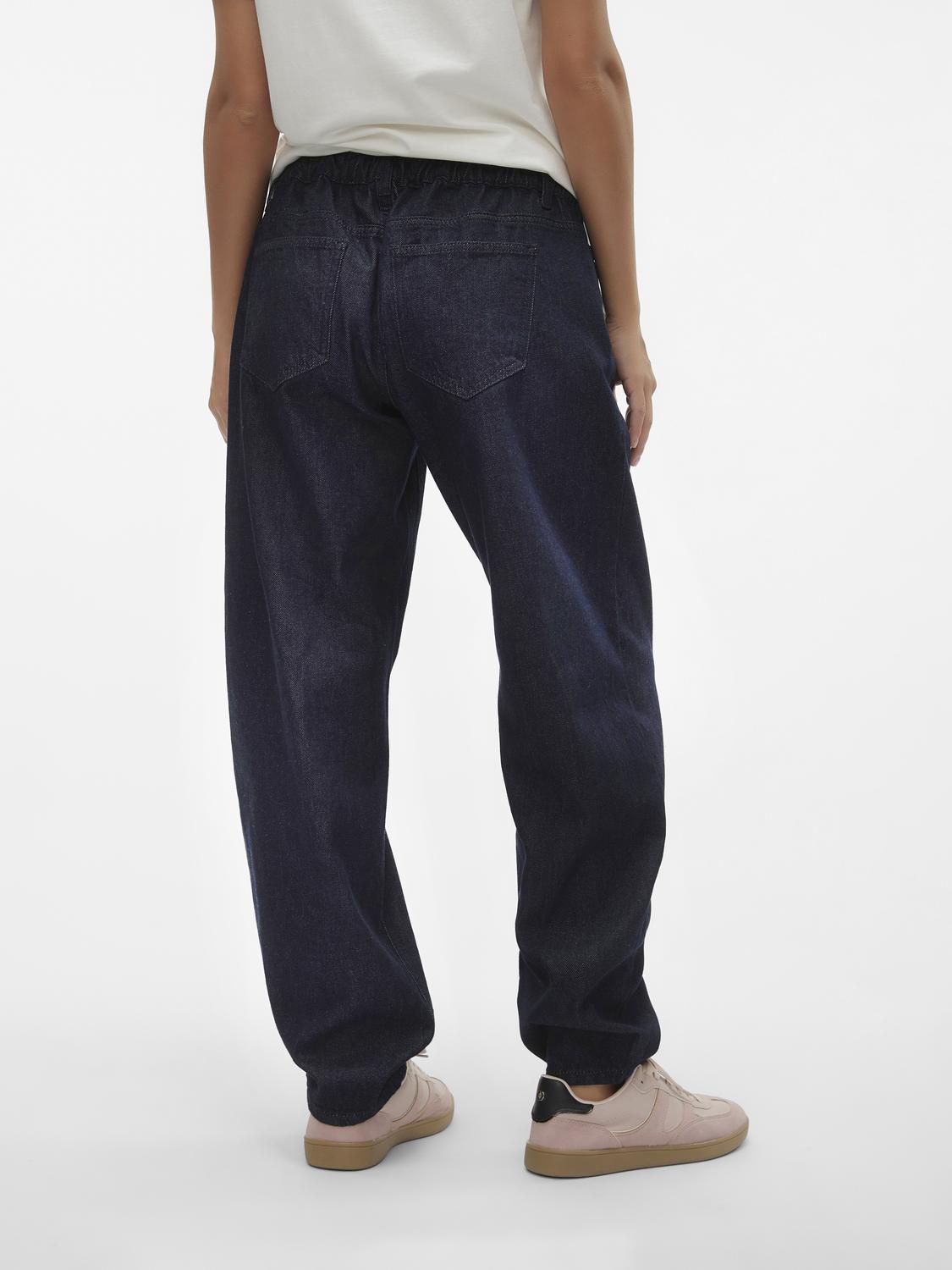 MAMA.LICIOUS Umstands-jeans  -Dark Blue Denim - 20020036