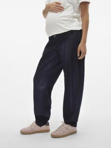 MAMA.LICIOUS Vente-jeans -Dark Blue Denim - 20020036