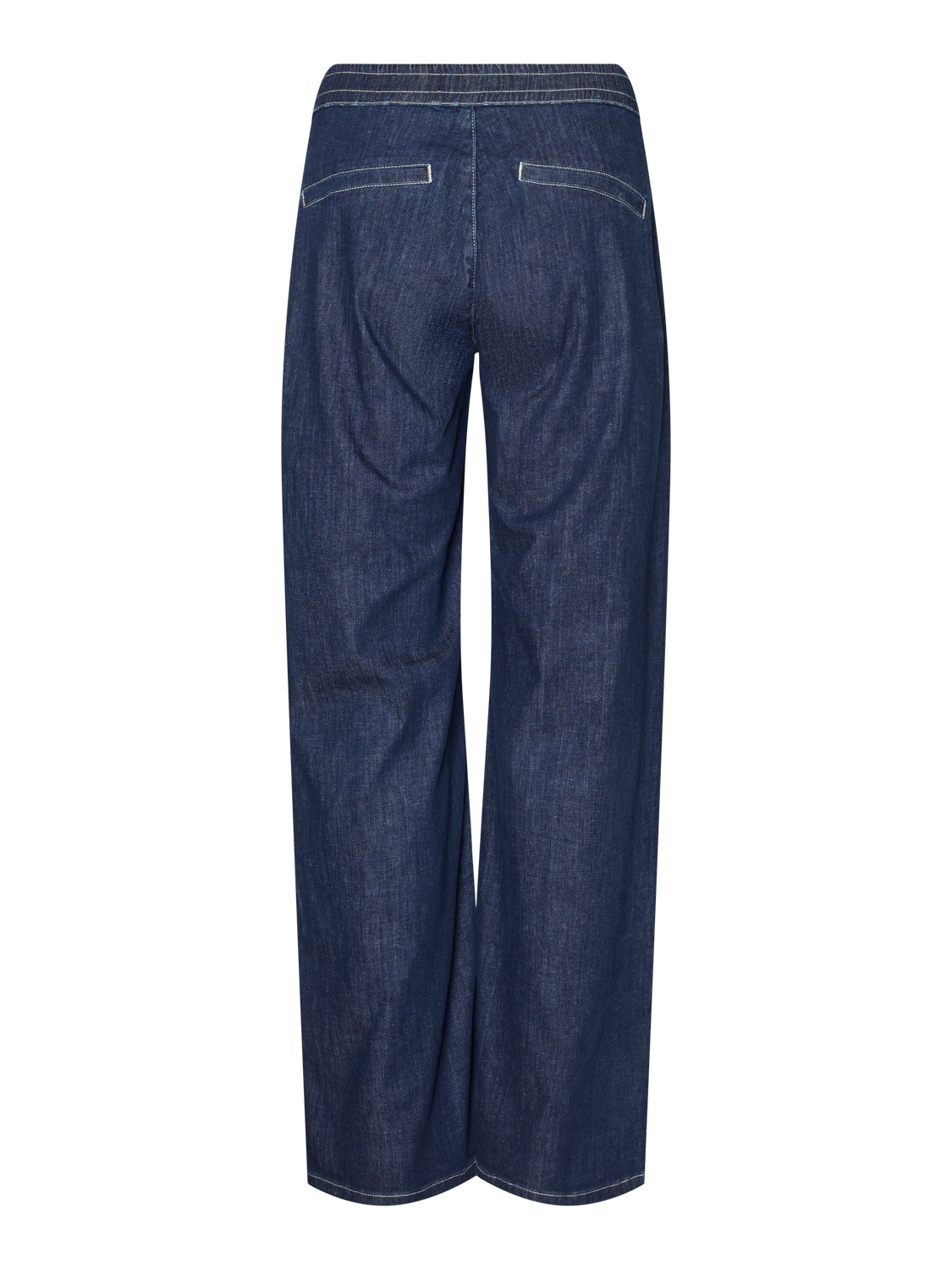 MAMA.LICIOUS Jeans Wide Leg Fit Taille moyenne -Medium Blue Denim - 20020039