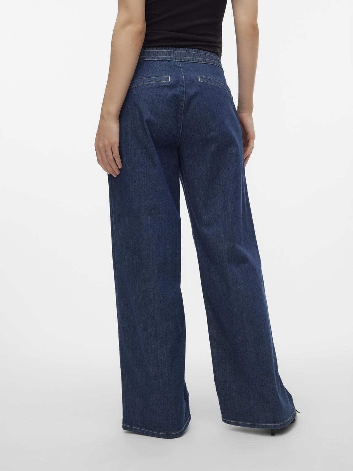 MAMA.LICIOUS Umstands-jeans -Medium Blue Denim - 20020039