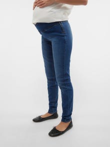 MAMA.LICIOUS Jeans Jegging Fit Vita media -Medium Blue Denim - 20020040