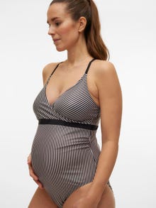 MAMA.LICIOUS Maternity-swimsuit -Black - 20020085