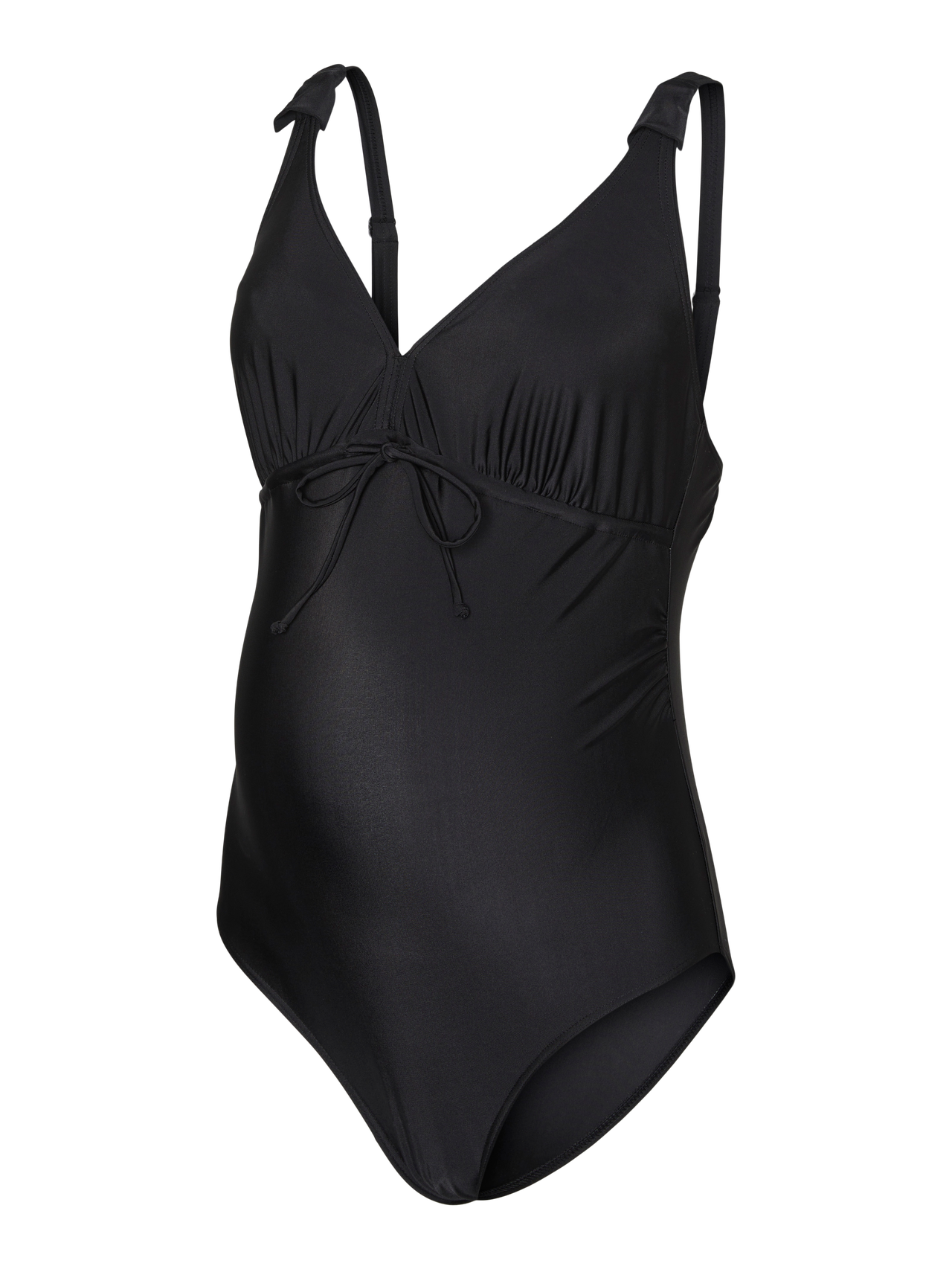 Mamalicious Mlveronica Costume Intero Maternità Donna – Girocollo, Schiena Scoperta, In Poliestere Riciclato