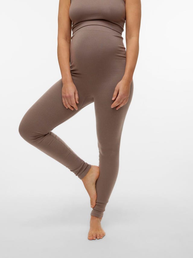 Legging Sport Femme Maternité Ventre Pantalon Neuvième Pantalon Enceinte  Leggings Pantalon De Yoga Legging Femme Grande Taille(A,L) : : Mode