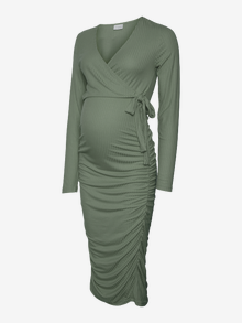 MAMA.LICIOUS MLTRINITY Gravidkjole -Laurel Wreath - 20020123