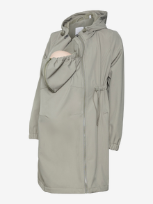 MAMA.LICIOUS Maternity-coat -Vetiver - 20020160