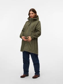 MAMA.LICIOUS Maternity-coat -Ivy Green - 20020160