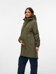MAMA.LICIOUS Maternity-coat -Ivy Green - 20020160
