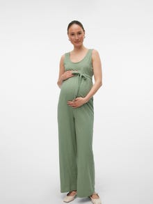 MAMA.LICIOUS Mamma-jumpsuit -Hedge Green - 20020162