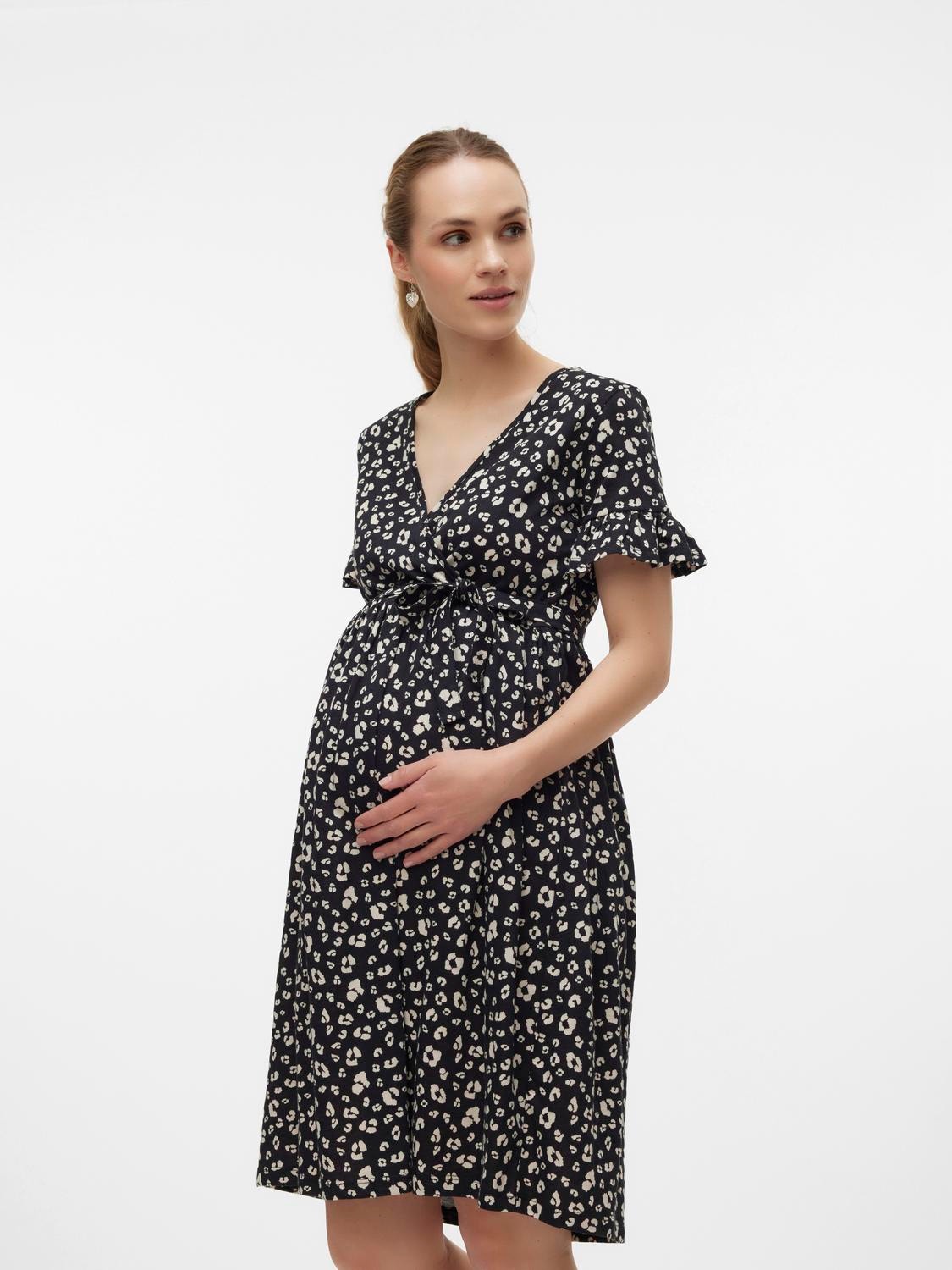 MAMA.LICIOUS Maternity-dress -Black - 20020171