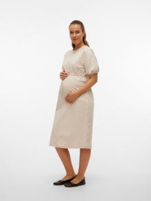 MAMA.LICIOUS Maternity-dress -French Oak - 20020174