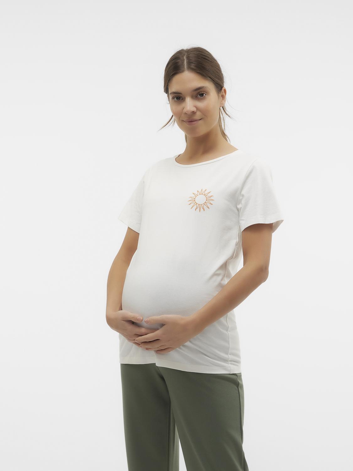 MAMA.LICIOUS Maternity-t-shirt - 20020181