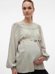 MAMA.LICIOUS Maternity-top -Cool Grey - 20020193