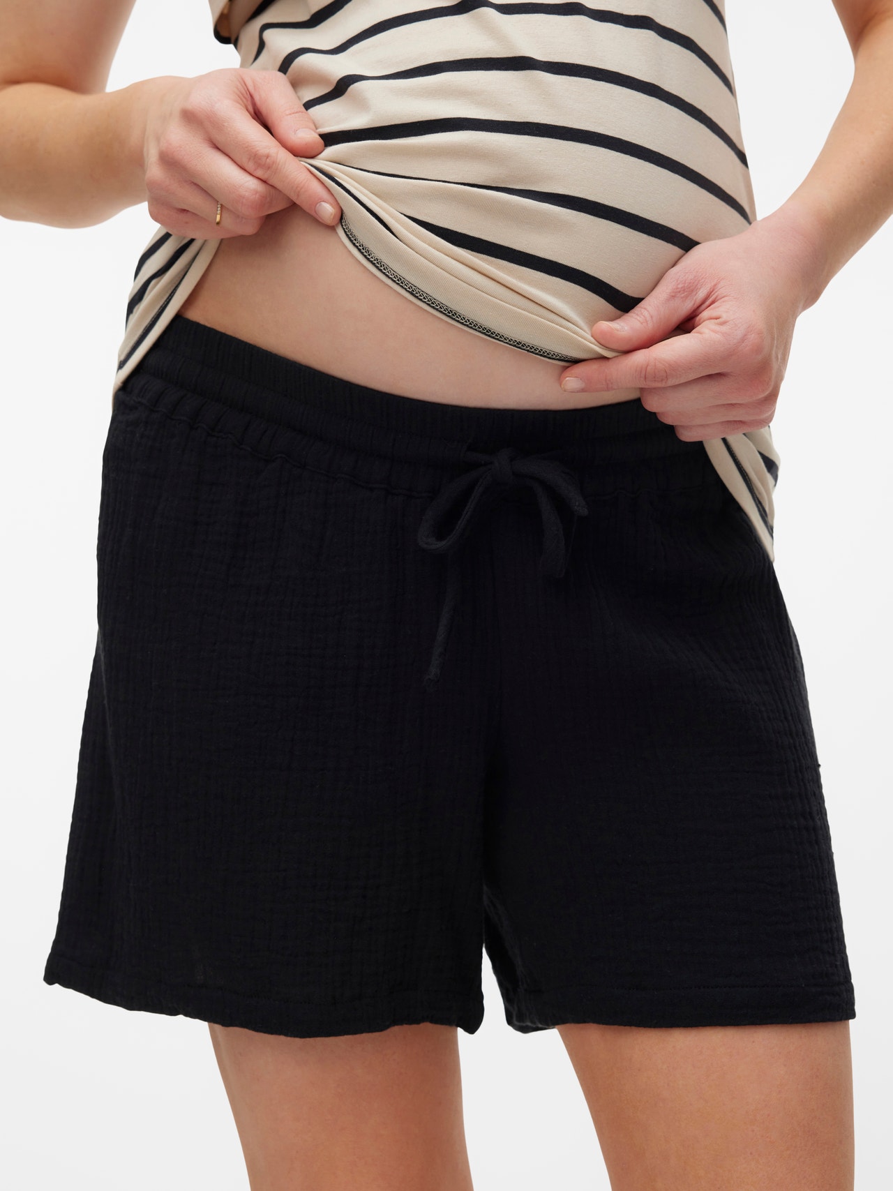 MAMA.LICIOUS Maternity-shorts -Black - 20020211