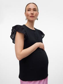MAMA.LICIOUS Maternity-top -Black - 20020213